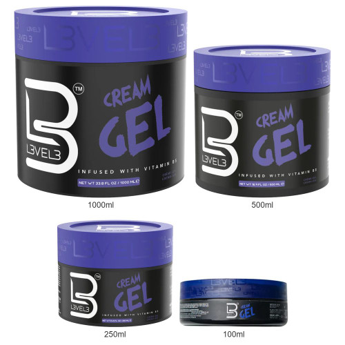 L3VEL3 Cream Gel - all variants
