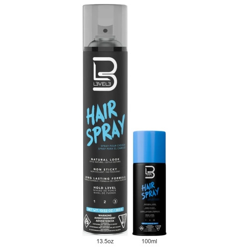 L3VEL3 Strong Hold Hair Spray - all variants - image 1
