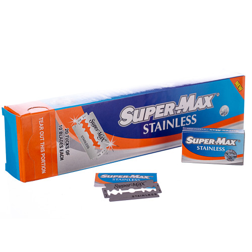 Super-Max Double-Sided Razor Blades