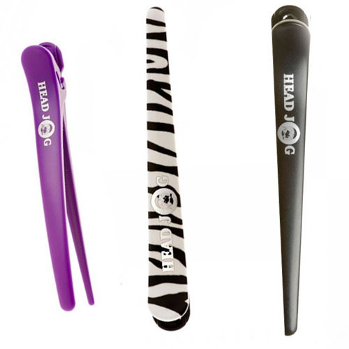 Head Jog Klip Itz Section Clips (Black, Pink, Purple or Zebra) Head Jog Klip Itz Section Clips (Black, Pink, Purple or Zebra)