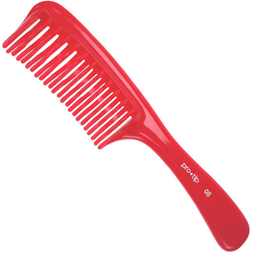 Pro-Tip Red Detangler Comb (205 mm)