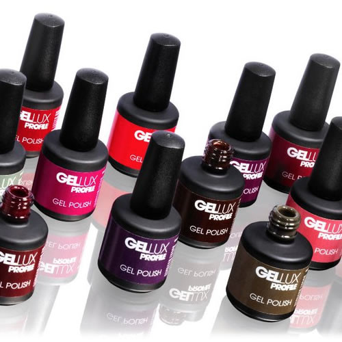 Salon System Gellux Profile Gel Polish Core Range Plumb