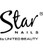 Star Nails Window Sticker