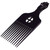 Kobe Fist Plastic-Prong Afro Comb Angled