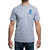 Grey t-shirt (front view).