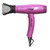 Parlux Elysium Hair Dryer, pink professional hair dryer with black accents and adjustable settings.
