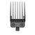 JRL FF2020C Premium Clipper Guards set, image showing a set of black clipper guards with size markings from #0.5 to #8, suitable for professional hair cutting tools.