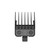 JRL FF2020C Premium Clipper Guards #0.5 - #8 Set of 10 or Individual, black adjustable clipper guard with numbered sizes for precise hair trimming.