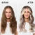 Schwarzkopf Professional Schwarzkopf BLONDME Glow Toner 10-1 ICE 60ml, before and after hair coloring with icy blonde tones.