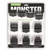 Monster PREMIUM MONSTER DOUBLE MAGNETIC CUTTING GUIDES, black and green, in a pack of 10, featuring durable and universal fit magnetic guiding templates