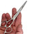 Matakki Stealth Hairdressing Scissor, professional stainless steel thinning scissors with sharp blades and ergonomic handles for precise hair cutting.