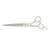 Matakki Kato 7.0 inch Hairdressing Scissor, professional stainless steel hair cutting scissors with sleek silver finish and ergonomic finger rings.