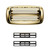Andis ProFoil PlusII Foil and Cutter Gold, gold-colored foil shaver head with replacement cutters included.