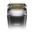 Andis ProFoil PlusII Shaver, close-up view of the electric shaver with dual gold foil blades and sleek black and silver design.