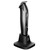 Andis Slimline Pro II (D9) Trimmer, sleek black and silver electric grooming device on a charging stand.