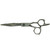 Matakki Matakki Black Ninja Scissor and Thinner Set, black metal scissors with ergonomic handles and sharp blades for hair cutting and thinning.