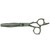 Matakki Matakki Black Ninja Scissor and Thinner Set, black professional hair cutting scissors with a curved handle and thinning teeth for precise styling.