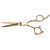 Matakki Matakki Hyperion Rose Gold Titanium Hairdressing Scissor, lightweight and professional hair cutting scissors with a golden rose finish and ergonomic design.