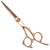 Matakki Matakki Hyperion Rose Gold Titanium Hairdressing Scissor, a sleek and stylish professional hair cutting tool with rose gold titanium finish and ergonomic design.
