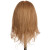Pivot Point Alyse Solid - 100% Human Hair Mannequin (Small), showcasing a head mannequin with straight, light brown human hair.