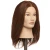 Pivot Point Erika Solid - 100% Human Hair Mannequin (Small), realistic mannequin head with long, straight, auburn human hair for hair styling practice.