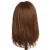 Pivot Point Erika Solid - 100% Human Hair Mannequin (Small), front view of brown straight hair mannequin for hairstyling practice.