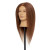 Pivot Point Kate Uniform Cap - 100% Human Hair Snap Cap (Small), a realistic mannequin head wearing a straight, auburn human hair wig with a uniform cap style.