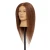 Pivot Point Kate Uniform Cap - 100% Human Hair Snap Cap (Small), a realistic mannequin head wearing a straight, auburn human hair wig with a uniform cap style.
