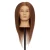 Pivot Point Kate Uniform Cap - 100% Human Hair Snap Cap (Small), a realistic mannequin head showcasing the wig with straight, reddish-brown human hair.