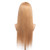 Pivot Point Diana - 100% Human Hair Premium Mannequin, front view of the mannequin with long, straight, blonde hair