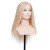 Pivot Point Ingrid - Human Hair Mix Premium Mannequin, mannequin head with long, straight, blonde human hair for hairstyling practice