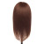 Pivot Point Robin Uniform - 100% Natural Hair Mannequin (Small), front view of a small mannequin with straight, reddish-brown natural hair.