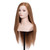 Pivot Point Natalia Increase - Human Hair Mix Premium Mannequin, realistic mannequin with long, straight, auburn hair used for hairstyling practice and display.