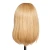 Pivot Point Diane Solid Cap - 100% Human Hair Snap Cap (Small), blonde wig with straight hair on a mannequin head.