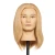 Pivot Point Diane Solid Cap - 100% Human Hair Snap Cap (Small), image of a mannequin head displaying a blonde, straight, human hair wig with a natural hairline and cap design.