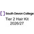 South Devon College Tier 2 Hair Kit 2026/27, logo and description of hair kit for students.