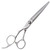 Passion ZETA Left Handed Hairdressing Scissors, professional stainless steel haircutting scissors with a sleek silver finish.
