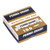 Gillette Perma-Sharp Single Edge Razor Blades - 100 Pack, cardboard box containing 100 individually wrapped razor blades for shaving.