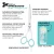 Cricket Shear Xpressions Minty Fresh 5.75" scissors, white with ergonomic thumb rings and removable finger rest, designed for precise and comfortable cutting.
