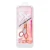 Cricket Shear Xpressions Hey Rosie 5.75 Scissor Left Handed, pink-handled left-handed grooming scissors in clear plastic packaging.