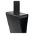 Sibel Back-Up Chair Clamp For Training Head, close-up of black adjustable clamp with textured surface securing the training head in place.