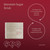 Kaeso KAESO Experience Mandarin Sugar Scrub - 450ml, product image showing a white jar of exfoliating scrub with red and white label on a red background with text highlighting key ingredients and benefits.