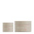 Kaeso O2 Rebalancing Mask With Added Tri Complex, product image showing two beige containers of different sizes for skincare and facial care.
