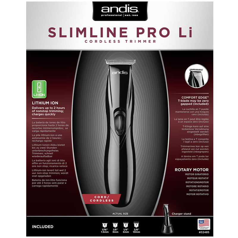 Andis Slimline Pro Lithium Ion Trimmer (D8) | Coolblades