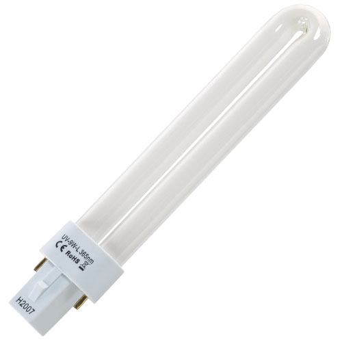 Anself Replacement Light Bulbs 9W 365nm U-Shaped UV Lamp for Nail Art