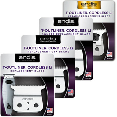 Andis Cordless T-Outliner Replacement Blades, view 2