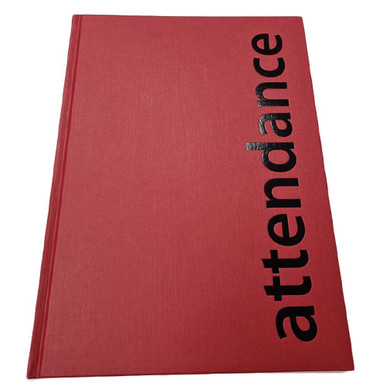 Agenda Attendance Book, view 2