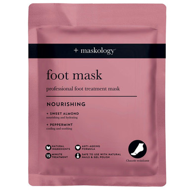 `+maskology Foot Mask, view 2