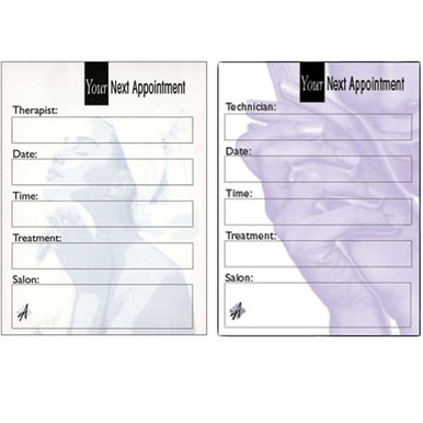 Agenda Salon Appointment Cards, view 2