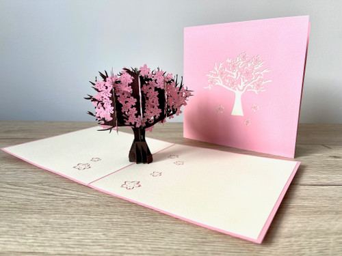 3D Pop Up Card Blossom Tree